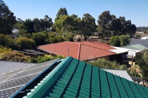 Green Coated Roof by ROOFWEST Bunbury