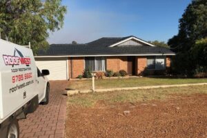 Nice shiny new roof coating