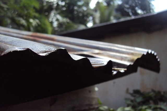 old roof sheet