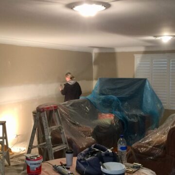 Internal Painting and correct preparation