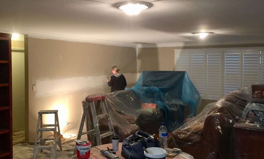 Internal Painting and correct preparation